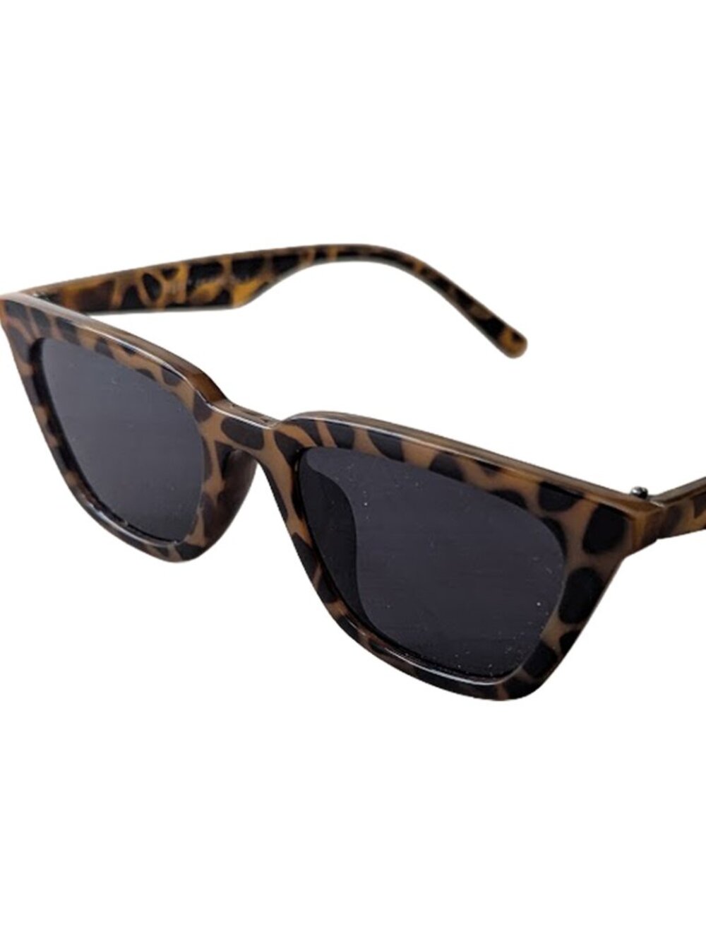 Tortoise Shell Square Cateye Sunglasses